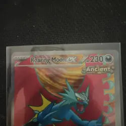 Pokemon TCG Card Roaring Moon EX 229/182 Full Art Paradox Rift Ultra Rare NM/M - Image 3