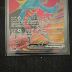 Pokemon TCG Card Roaring Moon EX 229/182 Full Art Paradox Rift Ultra Rare NM/M - Image 4