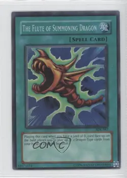 The Flute of Summoning Dragon Unlimited YuGiOh Starter Deck Kaiba #SDK-042 READ - Image 1