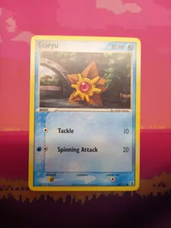 Pokemon Card Staryu EX Delta Species Common 84/113 Near Mint - Image 1