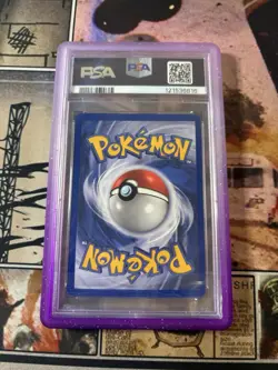 Pokemon TCG Mewtwo 10/130 Base Set 2 PSA 8 - Image 2