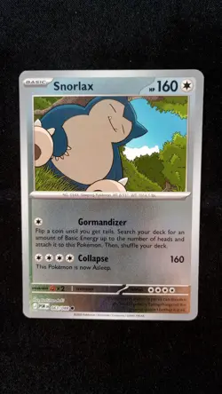 Pokemon TCG Snorlax #63 Reverse Holo Perfect Order Common - Near Mint - Image 1