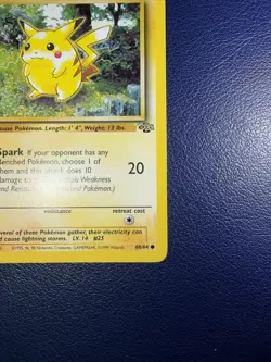 Pikachu 60/64 Jungle 1st Edition Regular English 1999 - Image 5