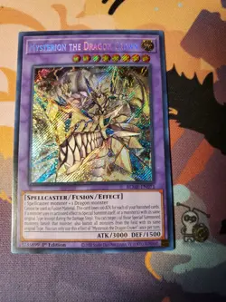 Yugioh Mysterion The Dragon Crown BLMR-EN071 Secret Rare 1st Ed NM - Image 1