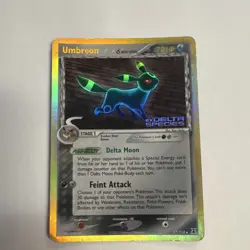 Pokemon Umbreon EX Delta Species 17/113 Holo Rare 70HP English 2005 Ueda - Image 1