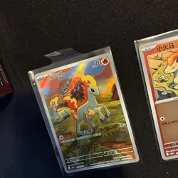 GEM 4 Ponyta 0107/070 Rare Holo Chinese 2026 Pokemon & Masterball 0105/07! LOOK! - Image 4