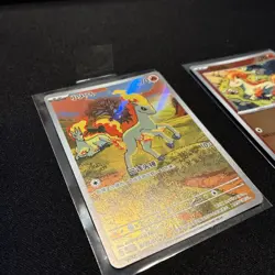 GEM 4 Ponyta 0107/070 Rare Holo Chinese 2026 Pokemon & Masterball 0105/07! LOOK! - Image 5