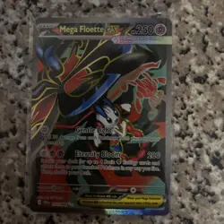 Pokemon TCG Mega Evolution Chaos Rising: Mega Floette ex 101/086 Ultra Rare - Image 1