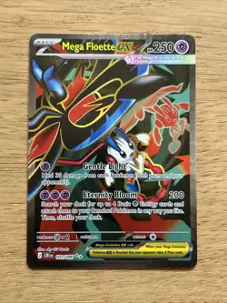Pokemon TCG Mega Evolution Chaos Rising: Mega Floette ex 101/086 Ultra Rare - Image 1