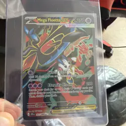 Pokemon TCG Mega Evolution Chaos Rising: Mega Floette ex 101/086 Ultra Rare - Image 1