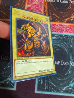 Yu-Gi-Oh! The Winged Dragon of Ra LC01-EN003 Limited Ultra Rare NM d4/ - Image 2