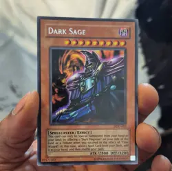 Konami Yu-Gi-Oh! TCG Dark Sage DOD-002 Dawn of Destiny LE Prismatic EN - Image 2