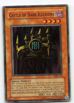 Castle of Dark Illusions MRD-073 Metal Raiders Super Rare LP Yu-Gi-Oh - Image 1