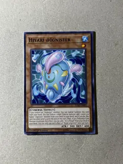 Yugioh Hiyari @Ignister IGAS-EN005 1st Edition Ignition Assault - Image 1