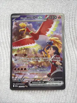 Pokemon TCG Ethan's Ho-Oh EX Sir 230/182 Destined Rivals Mint/Nm Conditio - Image 1