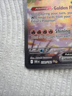Pokemon TCG Ethan's Ho-Oh EX Sir 230/182 Destined Rivals Mint/Nm Conditio - Image 5