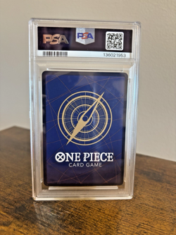 Zeus Alt Art Foil OP11-106 PSA 10 One Piece - English A Fist of Divine Speed - Image 2