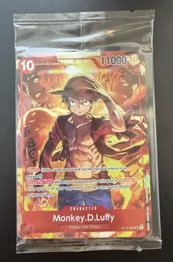 ST10-006 Monkey.D.Luffy One Piece Treasure Booster Promo SR NEW SEALED English - Image 1