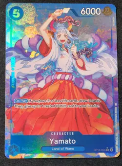 One Piece Carrying on His Will Yamato OP13-054 Alt SR + SR Set - Image 2