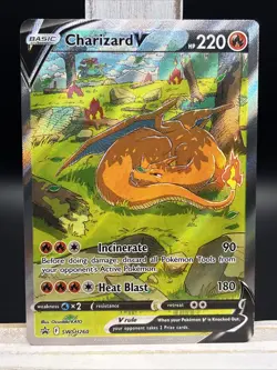 🔥Charizard V SWSH260 Sword & Shield Promo Cards Holo Special Illustration🔥 - Image 1