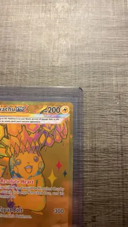Pikachu ex 179/131 Hyper Rare Gold Pokemon TCG Prismatic Evolutions English NM - Image 4