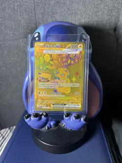 Prismatic Evolutions Pikachu EX 179/131 Hyper Rare Gold Pokemon TCG NM - Image 1