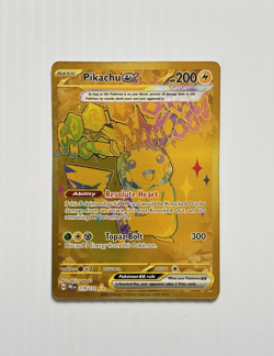 Pikachu EX 179/131 Hyper Rare Gold - Prismatic Evolutions - NM Pokemon TCG - Image 1