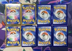 Pokemon TCG Lot of 8 English & Japanese Pikachu Cards Mixture of V VMAX Promo - Image 4