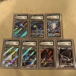 7 Card Graded lot. CGC GEM MINT 10 LOT Pokemon - Image 2