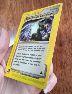 Pokemon TCG Supporter Underground Expedition Skyridge e-card 140/144 uncommon NM - Image 4