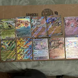 Pokemon Collection Lot Double Rare EX, Mega Ex, Ace Spec 43 Cards - Image 1