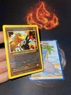 Entei Black Star Promo #34 Movie Promo Pokemon Card Holo 189 💎Near Mint NM+💎 - Image 2