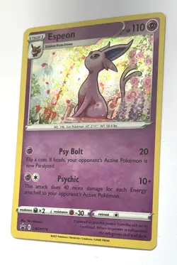 Espeon - SWSH174 - Pokemon Sword & Shield Promo Ultra Rare Holo Card NM - Image 2