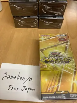 Yu-Gi-Oh Rush Duel Gold Rush Box Yugioh 5 box set Japanese TCG Card Sealed - Image 1