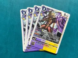 Rhihimon BT18-081 Playset Special Booster 2.0 Digimon Card Game x4 - Image 1