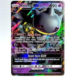 Banette GX - Celestial Storm 66/168 Ultra Rare Pokemon TCG card NM - Image 1
