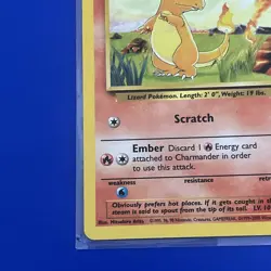Charmander - Base Set 2 69/130 Vintage WotC Pokemon 151 Card LP - Image 5