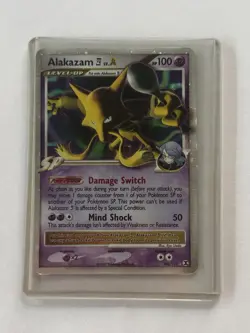 GMA 6 Alakazam LV.X Rising Rivals Holographic 103/111 Pokeman Card - Image 1
