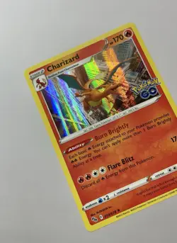 Charizard 010/078 (NM) Holo Rare Sword & Shield: Pokemon GO 2022 Pokemon Card - Image 3