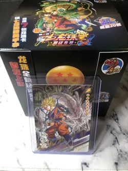 Dragon Ball Ultra Premium Trading Collectible Cards Booster Box Goku 20 Packs - Image 4