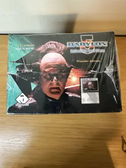 Babylon 5 Premiere CCG Game - (12) 60 Card Decks Starter Display Card Box 1997 - Image 2