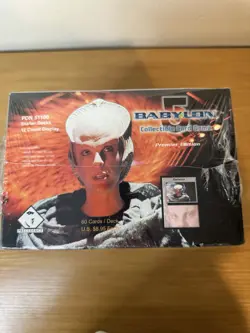 Babylon 5 Premiere CCG Game - (12) 60 Card Decks Starter Display Card Box 1997 - Image 5