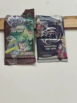 My Little Pony CCG Premiere OPEN Card Packs ‘13 ‘17 - Defenders LUNA FOIL #35 SR - Image 1