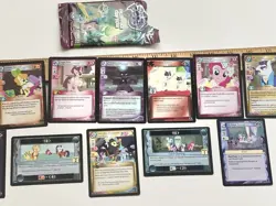My Little Pony CCG Premiere OPEN Card Packs ‘13 ‘17 - Defenders LUNA FOIL #35 SR - Image 4