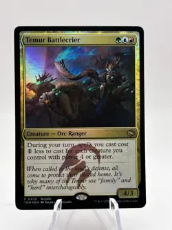 Temur Battlecrier 0425 Foil Promo Tarkir Dragonstorm TDM MTG NM - Image 1