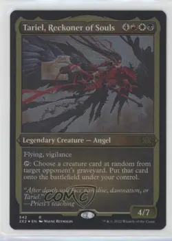Tariel Reckoner of Souls (Foil-Etched) English Foil Magic: Double Masters 2 #542 - Image 1