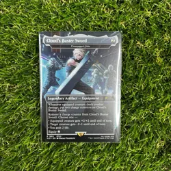 Umezawa's Jitte #1865 Cloud's Buster Sword NM MTG Final Fantasy Secret Lair - Image 1