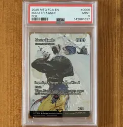 PSA 9 | Master Xande, R 0006, Foil, Through The Ages, MTG Final Fantasy FCA - Image 1