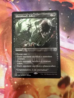 Magic MTG - Sheoldred's Edict - Promo Pack: Phyrexia: All Will Be One - Image 1