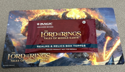The Lord of the Rings: Tales of Middle-Earth Realms & Relics Box Topper Pack MTG - Image 2